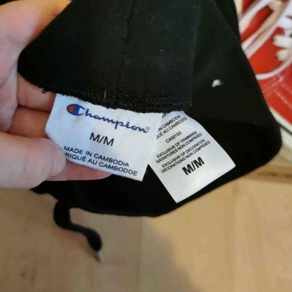 Black ankle sweatpants - Picture 2 of 2